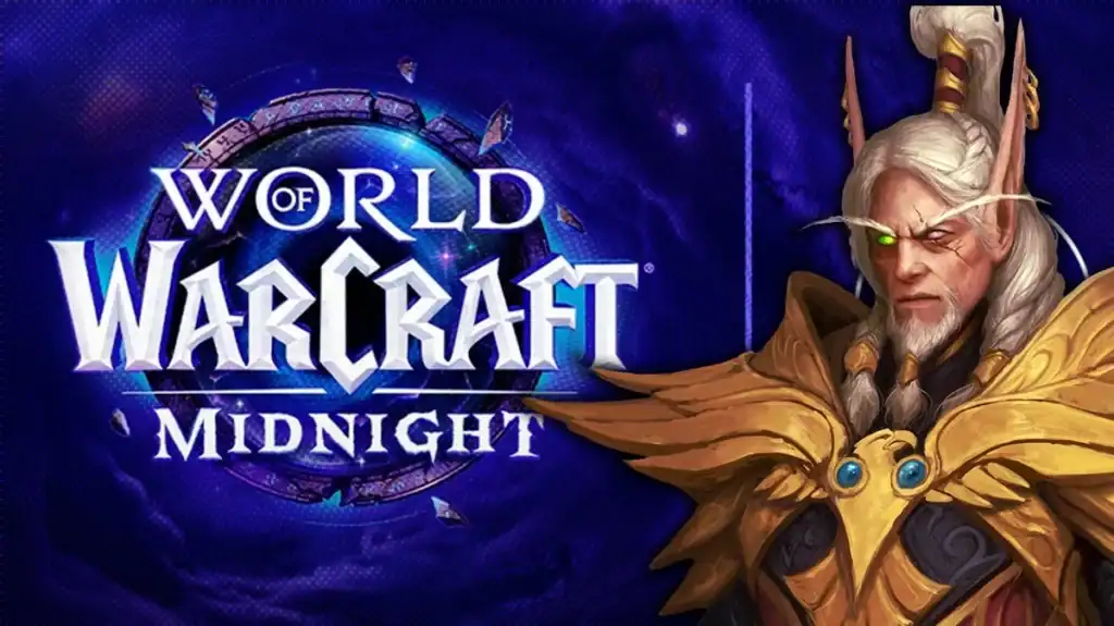 World of Warcraft Midnight expansion gothic raid boss artwork