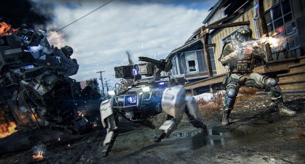 Black Ops 7 beta early access gameplay screenshot with dynamic campaign action
