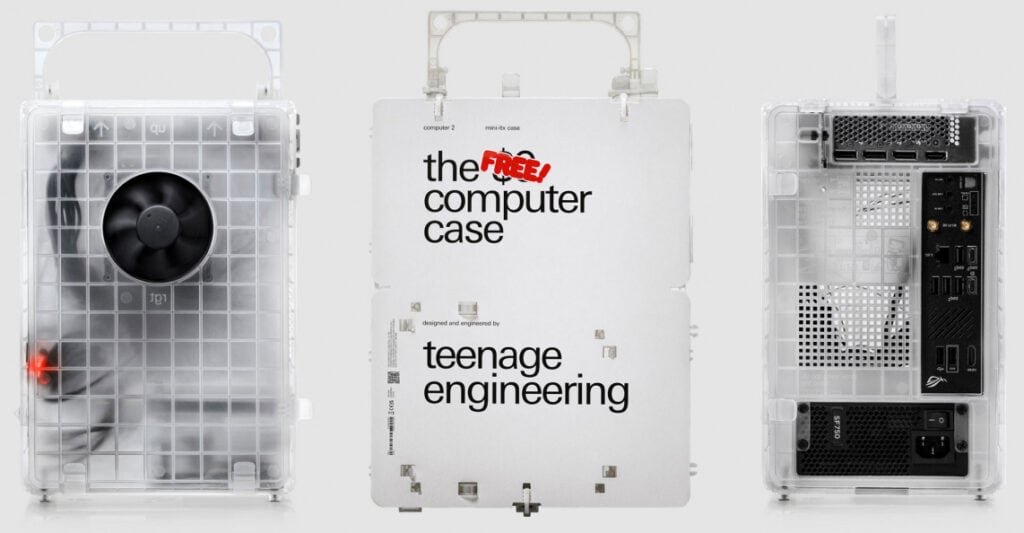 Teenage Engineering New PC Case Is Plastic And Free foldable plastic design