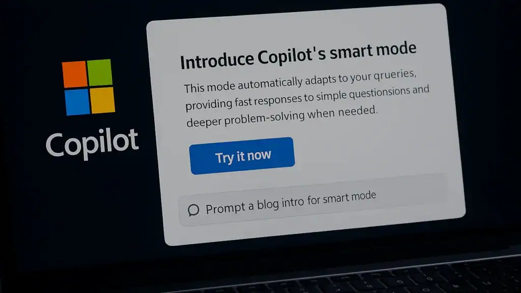Microsoft Copilot GPT-5 smart mode: Adaptive AI for Microsoft apps