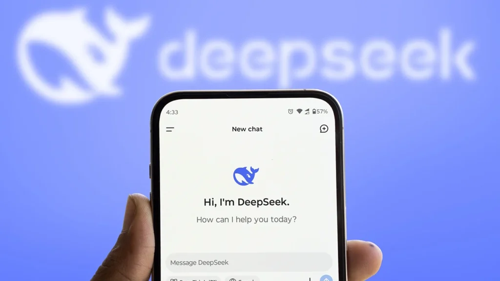 DeepSeek V3.1 hybrid inference AI model visualization
