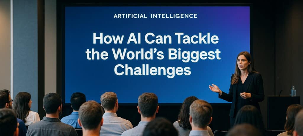 London Tech Week 2025 AI Workshop-style events session on tackling global challenges