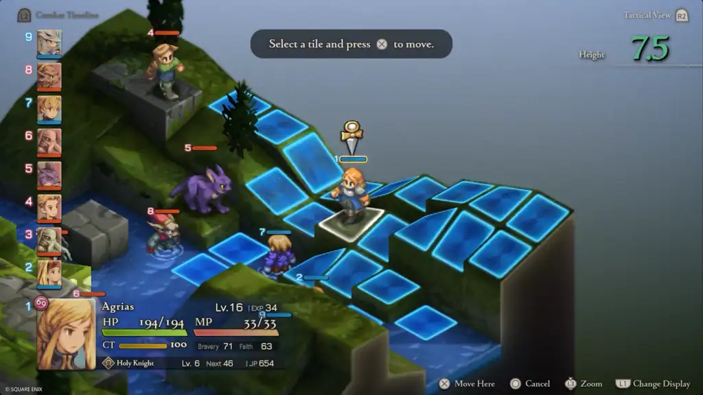 Final Fantasy Tactics The Ivalice Chronicles tactical battle gameplay screenshot