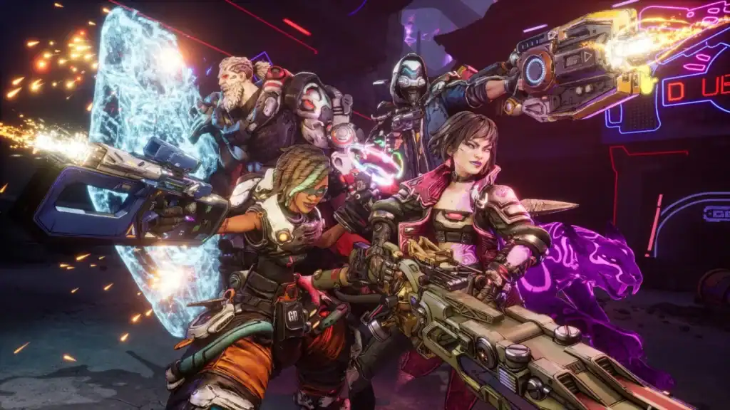 Borderlands 4 new Vault Hunter character in action
